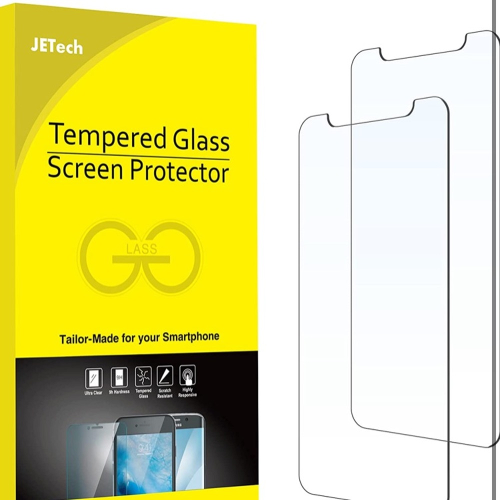 Clear iPhone Screen Protector 2 Pack